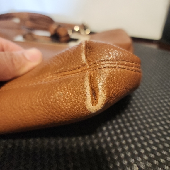 Michael Kors 2 Way Shoulder Bag 35T2GBKM2L Handle Leather Brown- VIETNAM - READ - Picture 10 of 11